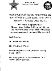Icon of Background Check Information